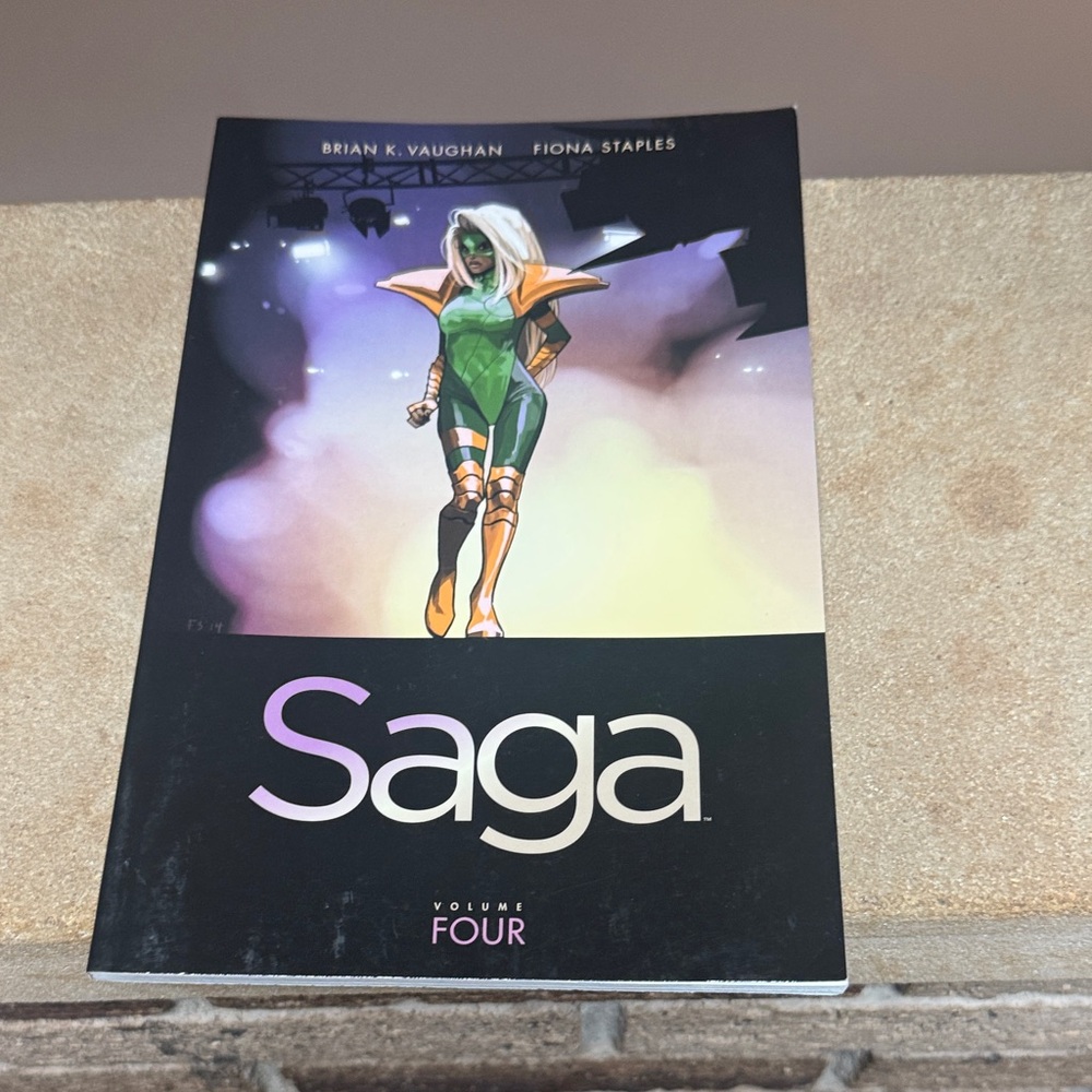 Saga Volume Four Graphic Novel